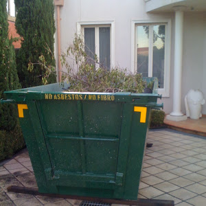 Bin in a Driveway