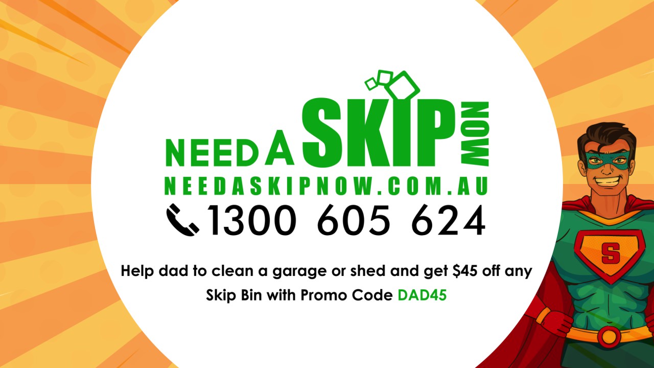 Fathers Day Promo Skip Bin Hire Melbourne