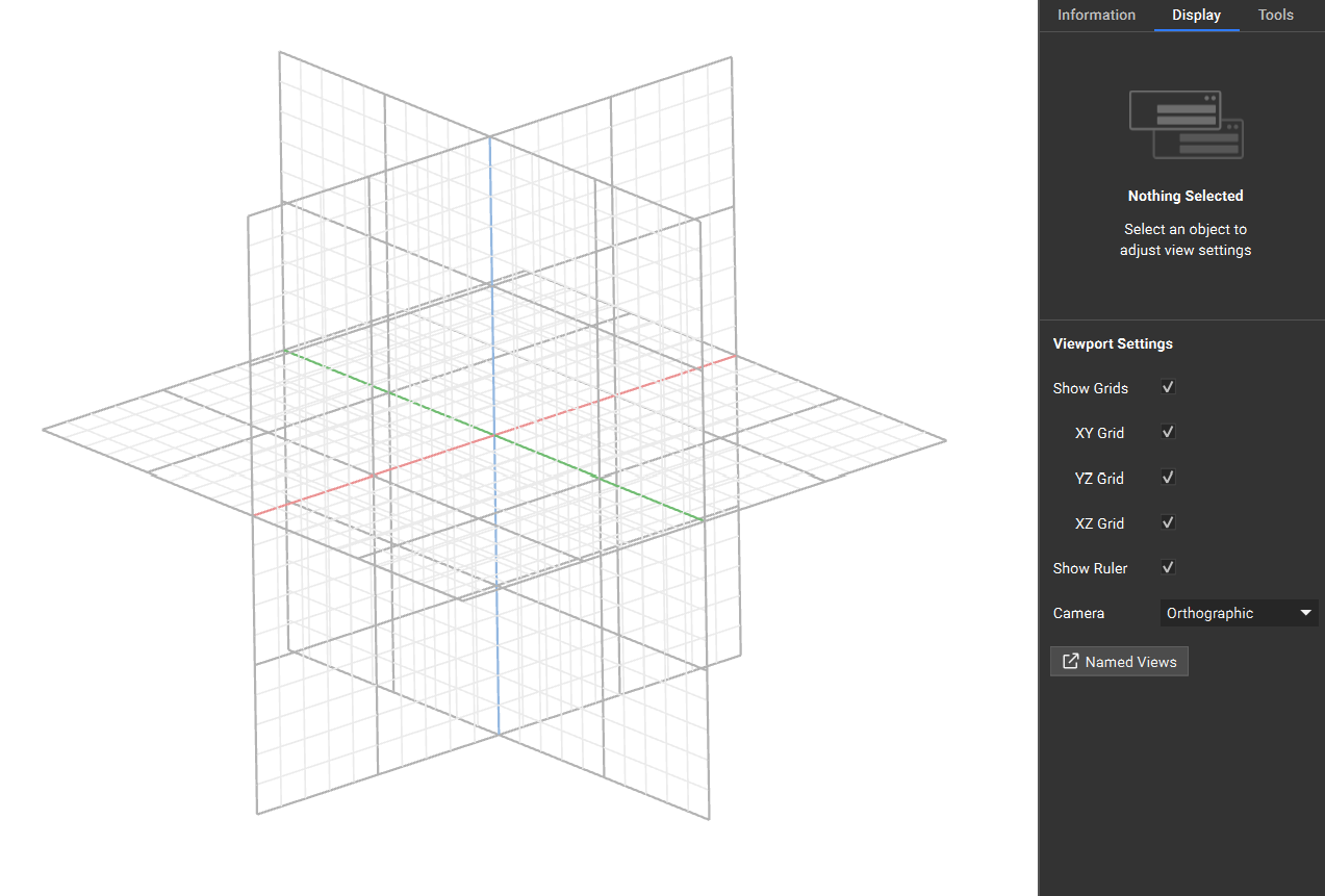 Example image of Display Grid across all planes