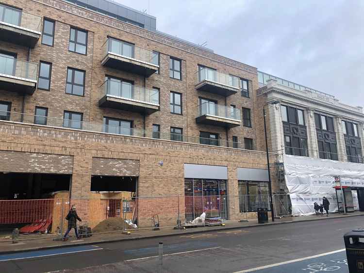 Work is coming along fast on Tooting's new Lidl