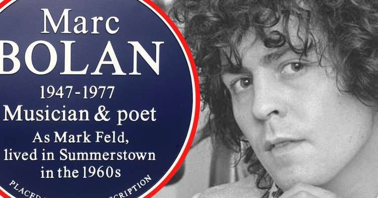 The Marc Bolan plaque unveiling will happen on September 18