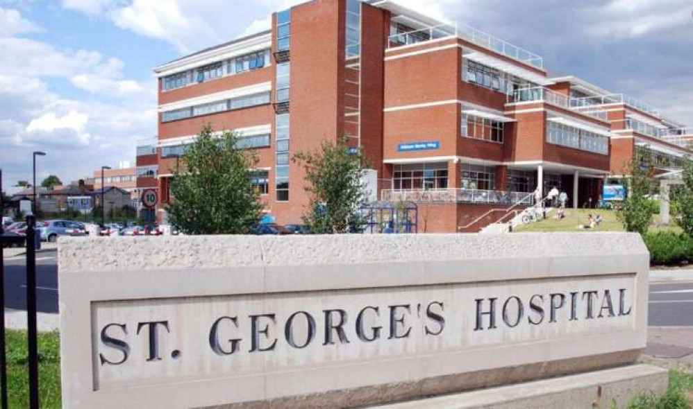 The 39-year-old midwife was arrested at his workplace, St George's Hospital in Tooting (Image: Wandsworth Council)