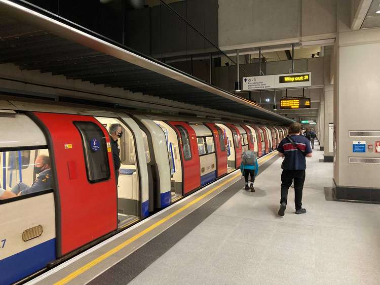 A first look inside one of the new London Underground stations