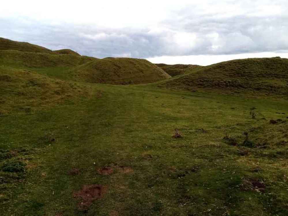 Maiden Castle features on the Dorset Unlocked list