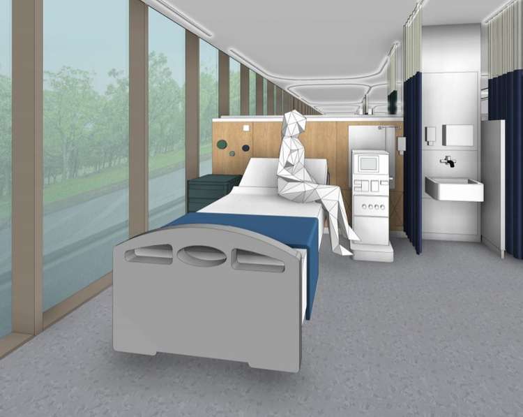 The new facility could cost £80m (credit: St George's Hospital)