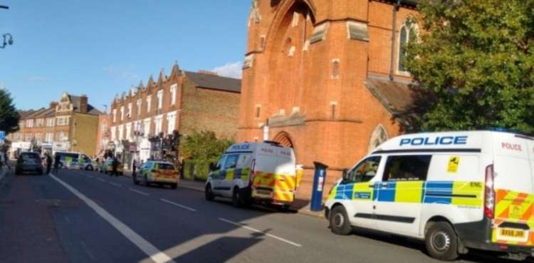 The road has now reopened (Image: Earlsfield Police)