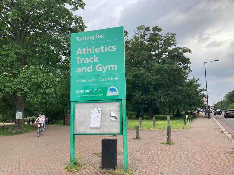 Tooting Bec Athletics Track could be getting resurfaced (Image: Tooting Nub News)