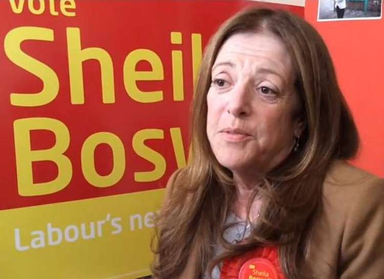 Sheila Boswell has accused Tom Mytton of 'electioneering'