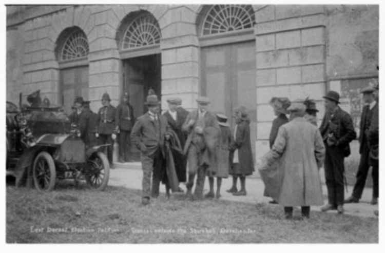 Dorset election c.1910 Picture: Dorset County Museum