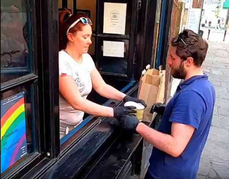 Volunteers selflessly gave their time for the pub's scheme