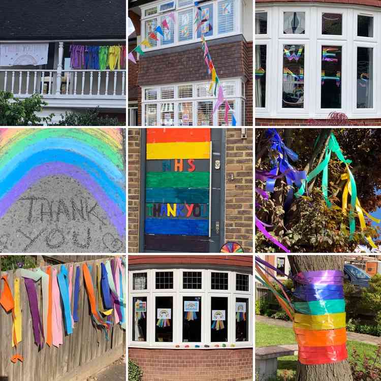 Montage of residents' inventive creations