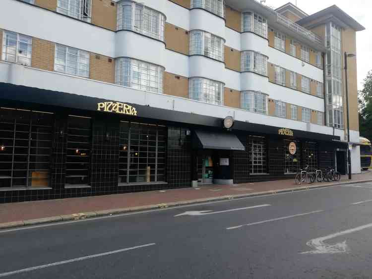 Pizza Express in Red Lion Street, Richmond
