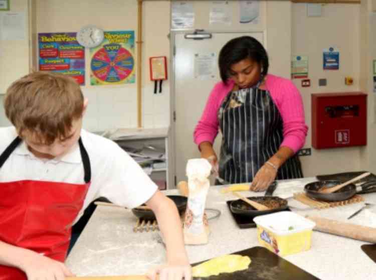 Food skills class - photo by Beckmead Family of Schools