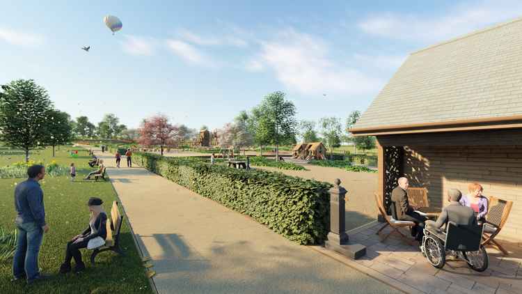 How the new play area may look Picture: courtesy of Duchy of Cornwall