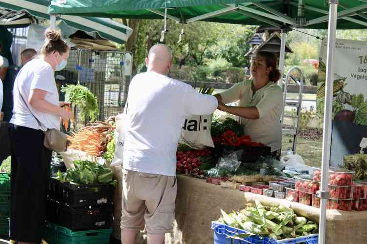 Fruit and veg stall