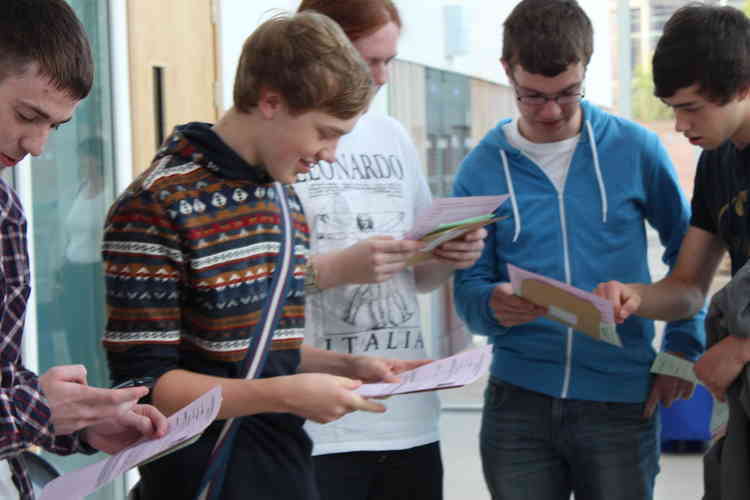 A-level results day on August 13