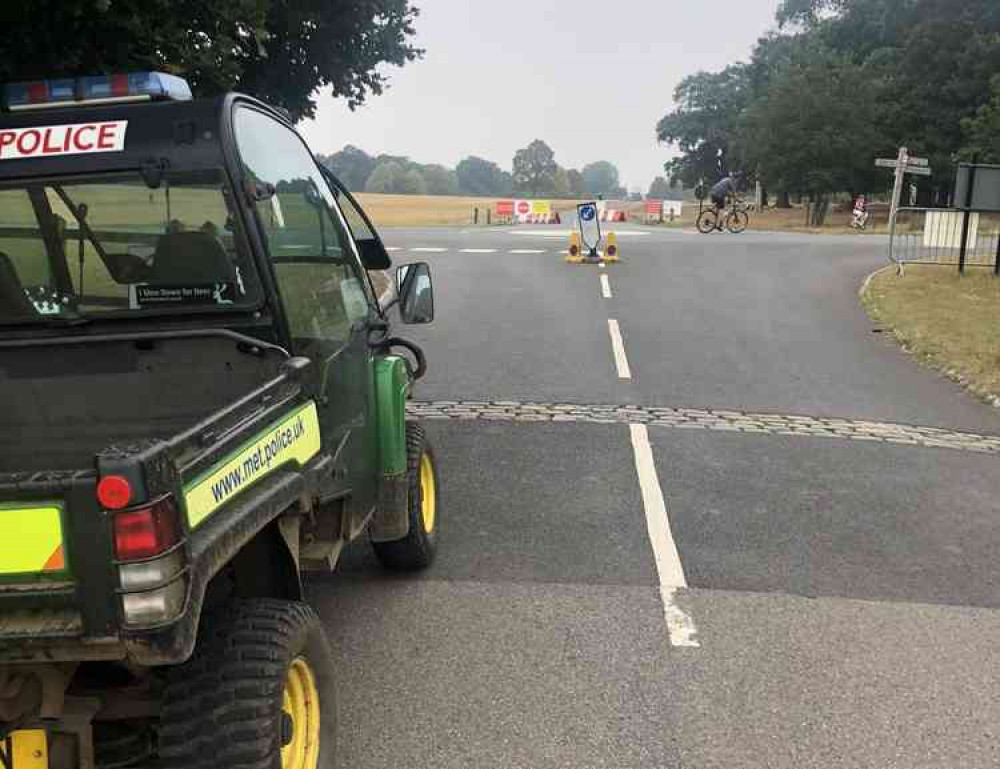 Parks police have been stopping trade vehicles