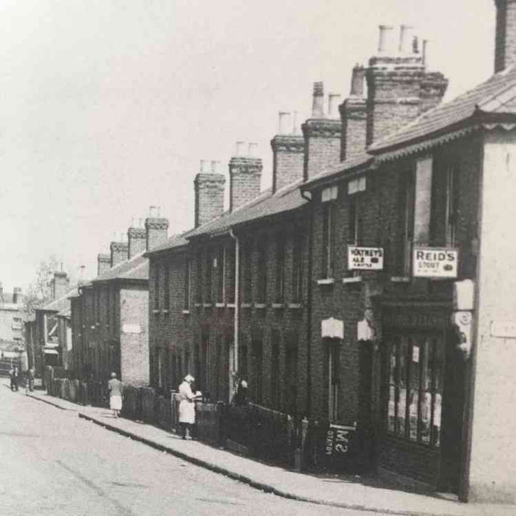 Black and white photograph of Albert Road