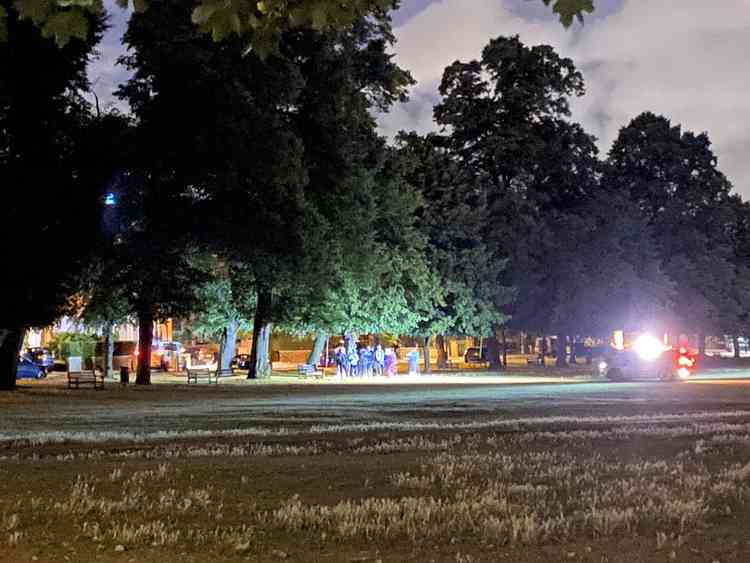 Late night anti social behaviour on Richmond Green