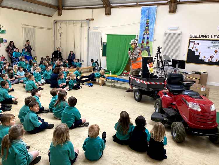 STEAM Co. #InspiredToLearn summer tour was launched at The Prince of Wales School, with children enjoying a day of creative activities