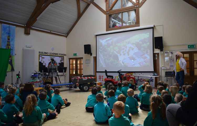 STEAM Co. #InspiredToLearn summer tour was launched at The Prince of Wales School, with children enjoying a day of creative activities