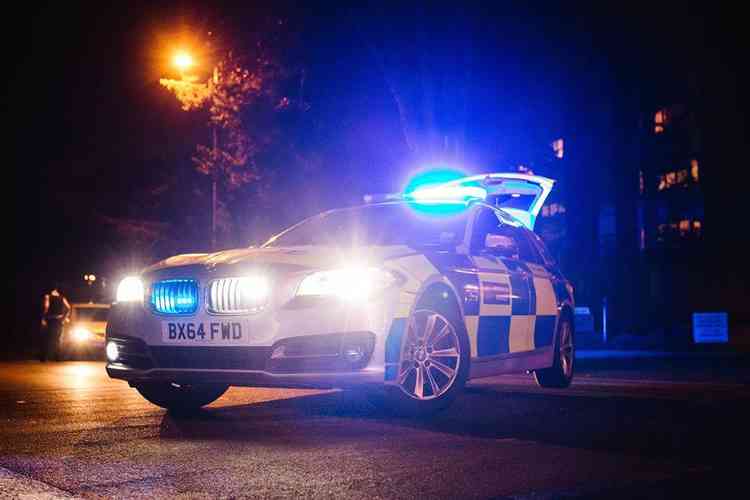 Stock pic of a police car