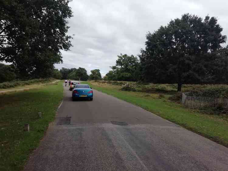 Richmond Park was recently reopened to motorists