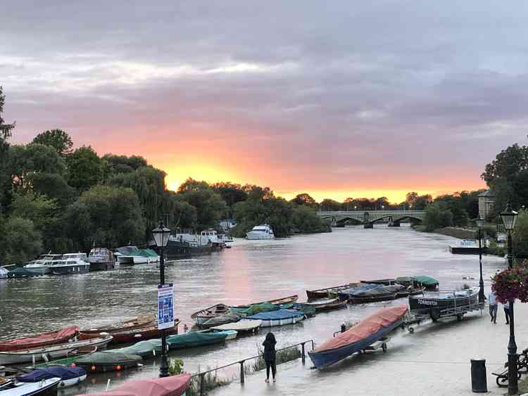 A Richmond sunset by Mark Dalgarno