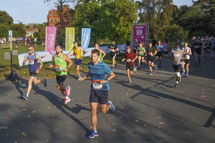 3,500 runners took part in the events over two days