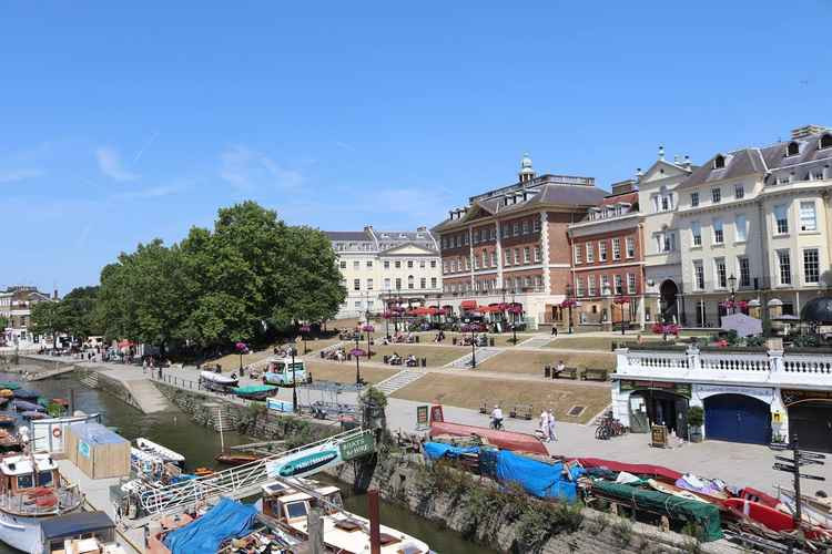 The riverside is an idyllic beauty spot