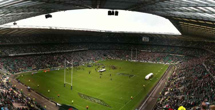 It looks like October's England Rugby matches will be played behind closed doors. Image: Wikimedia Commons