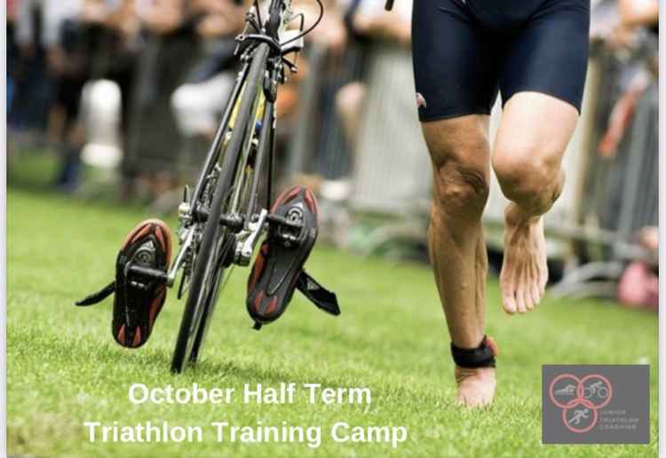 Mark is also running an October half-term triathlon training camp for children in Richmond