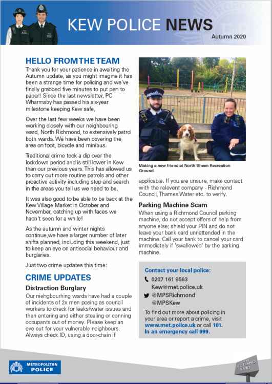 Police newsletter