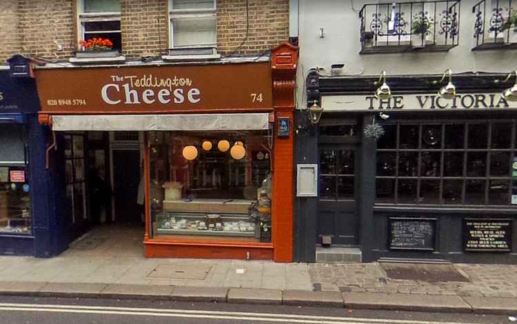 Teddington Cheese shop on Richmond Hill