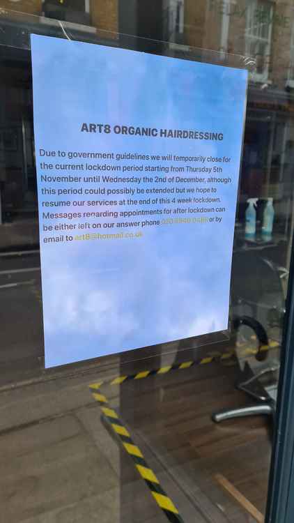Art 8 Organic hairdressers