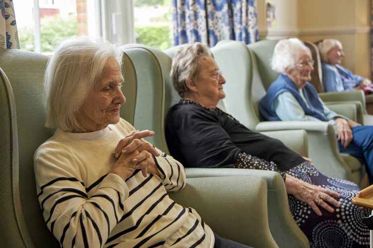 Care home residents can often suffer from loneliness