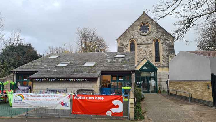 Holy Trinity Church where the couple met