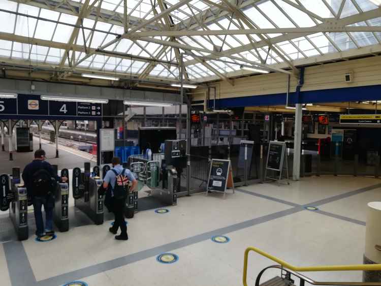 Inside Richmond Railway Station