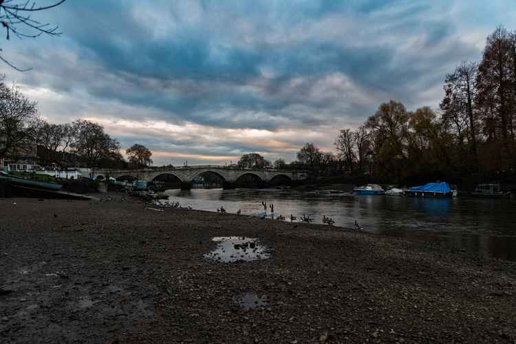 An exposed river bed. By Siem Photography