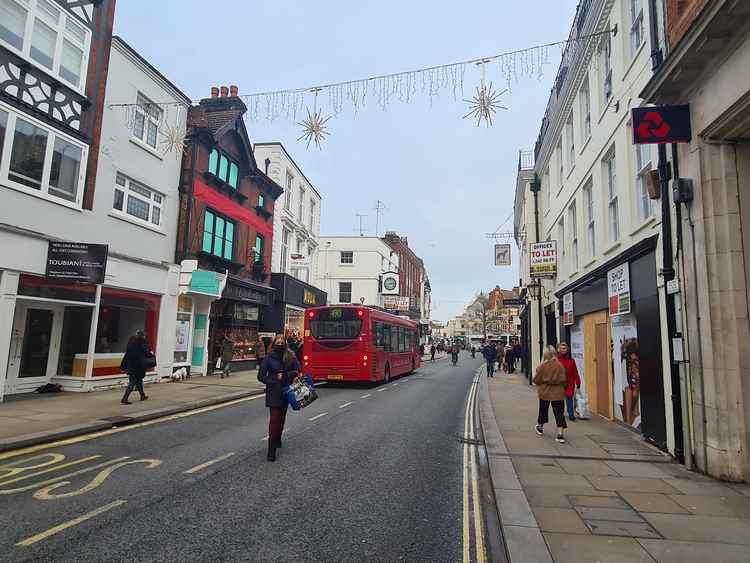 A festive George Street