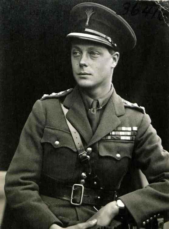 A younger Edward VIII in 1919