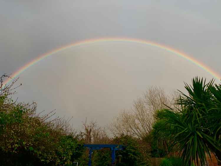 Another by Loo showing the rainbow's arch