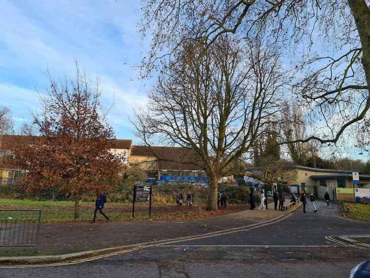 Christ's School on Queen's Road in Richmond (stock photo)