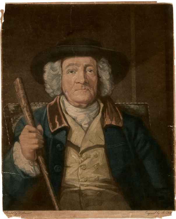 John Lewis by Robert Field, after Thomas Stewart mezzotint, (1793) © National Portrait Gallery, London