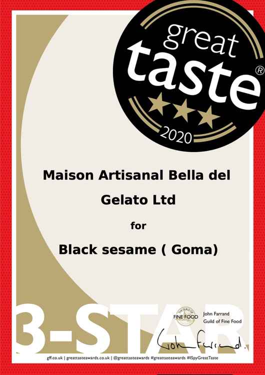 Great Taste 3 Star Awards are their top rating