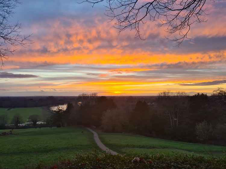 Sunset from Richmond Hill