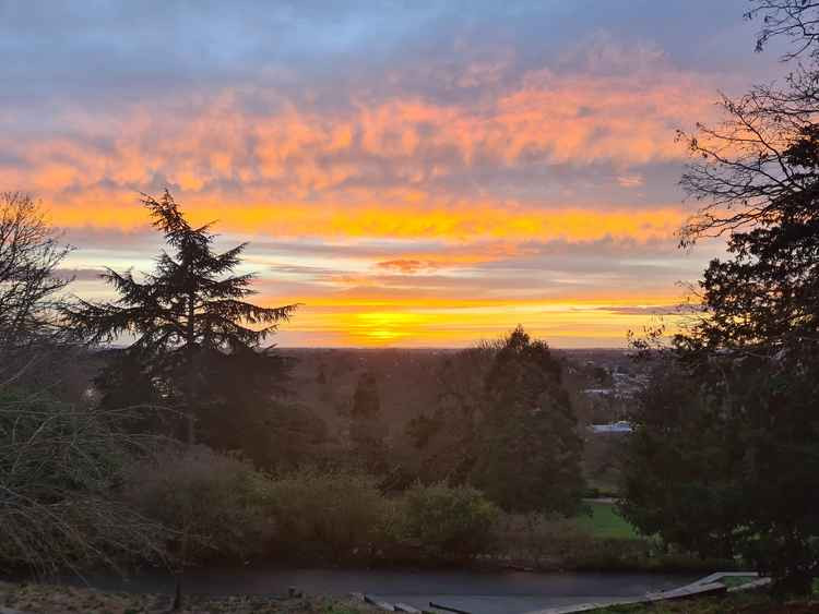 Sunset from Richmond Hill