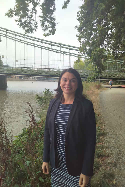 Sarah Olney MP has campaigned for funding to repair the dilapidated bridge