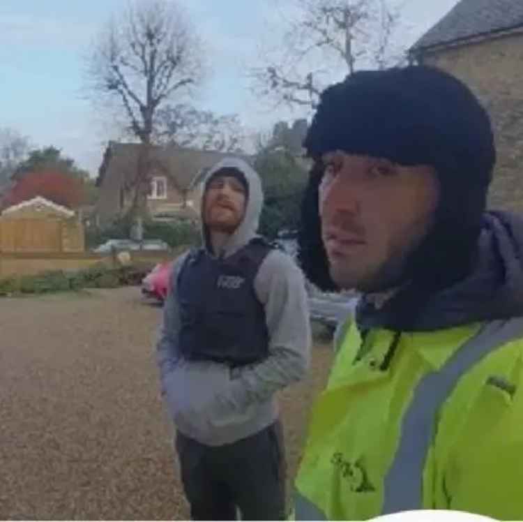 If you recognise these two, contact the police