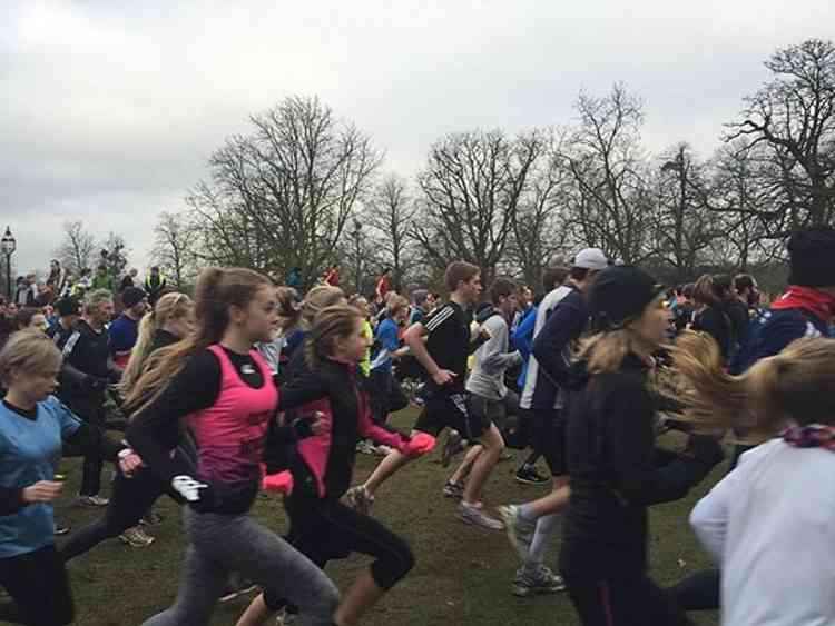 Hundreds enjoy the 5k parkrun events